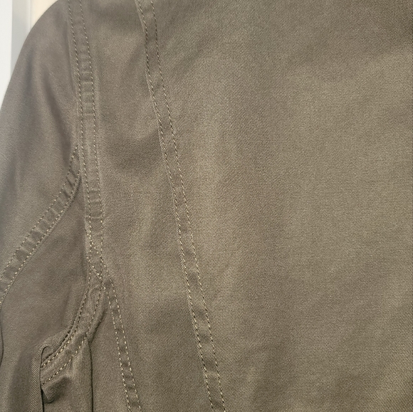 NWOT Ralph Lauren Olive Green Brown Genuine Suede Patch Cotton Blazer Jacket - Picture 7 of 16